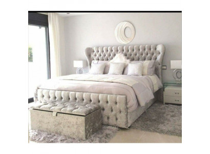 Wäisst Chesterfield Bett Schlofkummer Better Textil Lieder Hotel Luxus