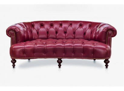 Designer Chesterfield Dräisëtzer Canapé Pénkt Sofa Luxus Design