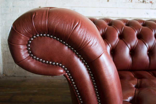 XXL grousst Canapé Chesterfield Canapé 4-Sëtz Canapé Stoff Luxus Klassesch Textil