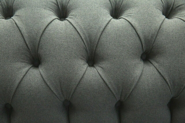 Design Chesterfield Canapé 4-Sëtzer Gro Couch Polster Lieder Sofas Wunnzëmmer Nei