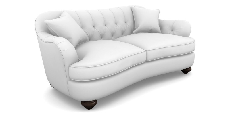 Canapé Luxus Textil Chesterfield Canapéen Sofas Polster 3 Sëtzer Canapéen Stoff Nei