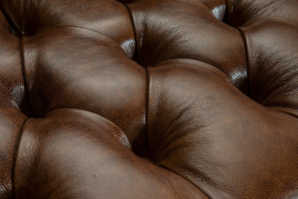 Chesterfield Braun Canapé Sofa Polster 4 Sëtzer Canapéen Sëtz Garnitur Sofas 265cm