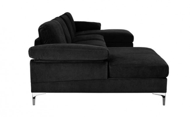 Grénge U-förmega Ecksofa Wunnlandschaft Couch Eckgarnitur Design