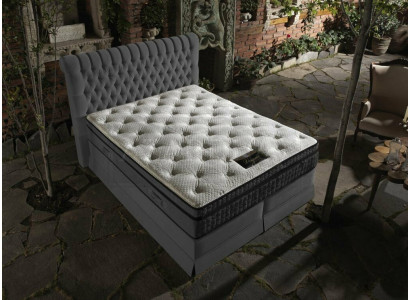 Gréisst Luxus Schlofstuff Chesterfield Bett Polster Design Luxus Duebelbetter