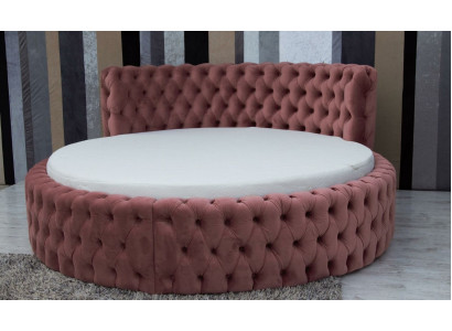 Ronn Samt Bett Chesterfield Luxus Gepolstert Ronn Better Textilstoff Hotel Nei