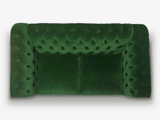 Chesterfield Luxus Sofa Couch Polster Sëtz Lieder Garnitur 2+1 Sëtz Couchen Nei