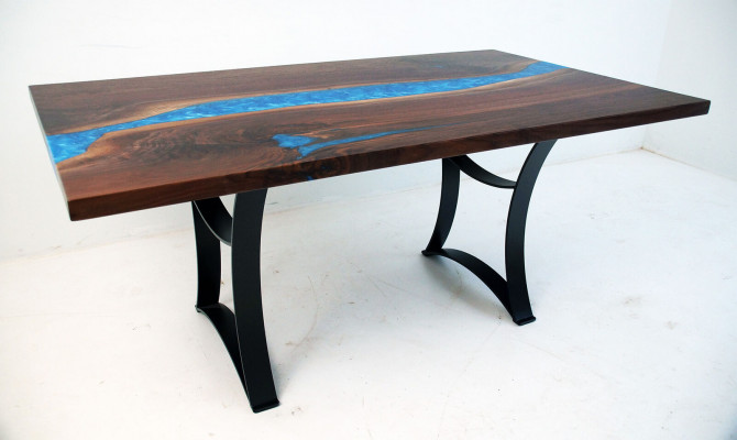 Epoxidharz-Iessdësch Iessdësch Bespriechungsdëscher Designer 1QM