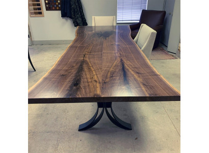 Luxus Iessdësch Echt Holz Designer Kichendësch Massiv Dëscher 1m² Präis