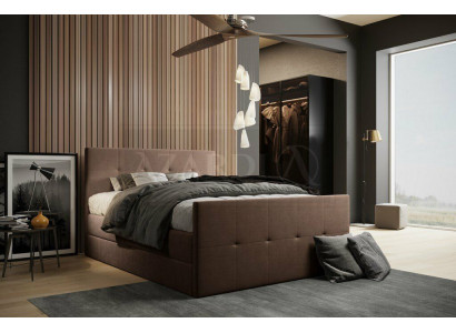 Chesterfield Bett Polsterbett Duebelbett Better XXL Design Luxus Boxspringbett
