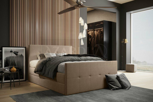 Chesterfield Bett Polsterbett Duebelbett Better XXL Design Luxus Boxspringbett