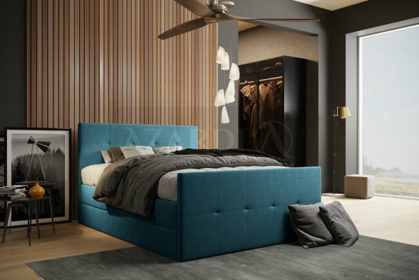 Chesterfield Bett Polsterbett Duebelbett Better XXL Design Luxus Boxspringbett