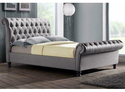 Grousse Chesterfield duebel Liederbett Schlofkummer Polster Design Luxusbett