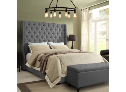 Klassescht Design Bett Polster Better Textil 140x200cm Chesterfield Bett