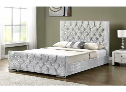 Designer wäisst Chesterfield Duebelbett Luxus Schlofkummer Better