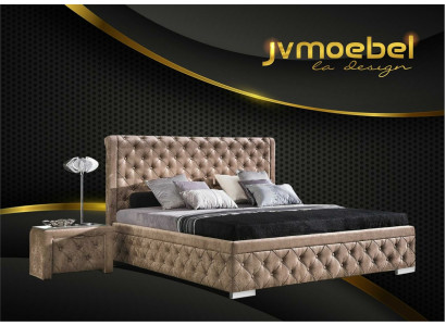 Bett 2x Nowuersaach 3 Deeler Schlofkummer Set Luxus Design Miwwelen Modern Better Nei