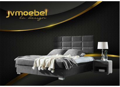 Boxspringbett duebel Better Luxus Schlofzëmmer Designer Duebelbetter 160x200 Nei