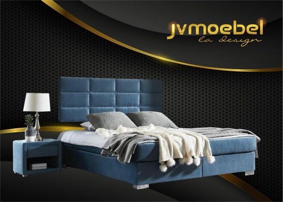 Luxus Boxspringbett 140 160 180 x 200cm Better Duebeltschlofkummer Miwwelen Stëbs