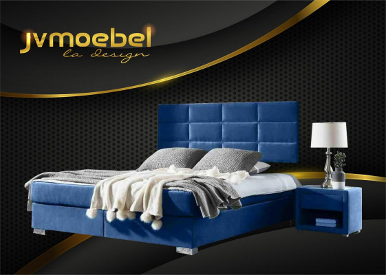 Luxus Boxspringbett 140 160 180 x 200cm Better Duebeltschlofkummer Miwwelen Stëbs