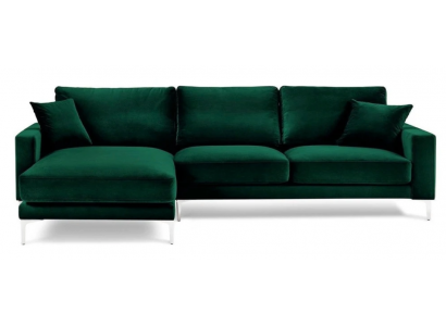 Loft Sofa Luxus Eckcouch Miwwel Eckgarnitur Samt Couchen sofas gréng Wunnzëmmer