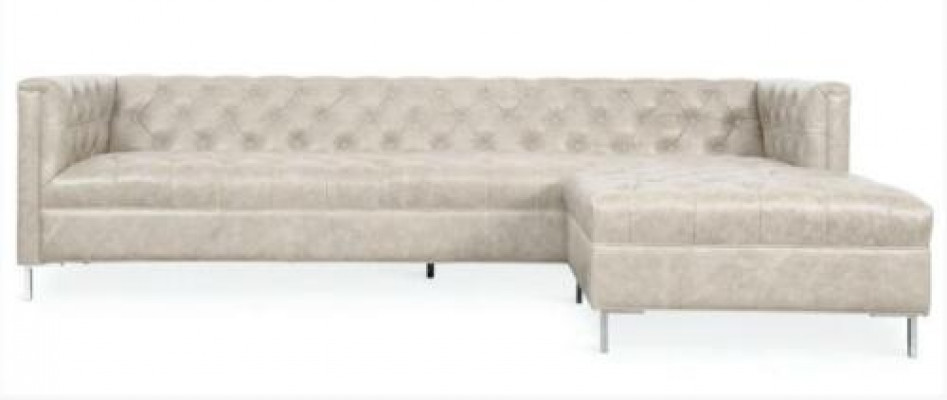 Braun Eckcouch am westlechen Stil, Eckgarnitur, Ecksofa, Eckcouch, Garnitur, Polster.