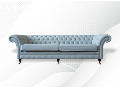 Polster Sofas Design Luxus Couch Sofa 4er Stoff Couchen Véiersëtz Samt Nei