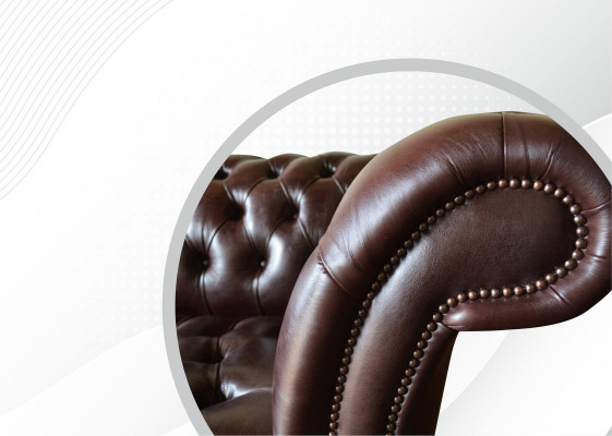 Chesterfield Sofas Polsterdesign XXL Luxus Sofa 4 Sëtzer Lieder Couchen Canapé