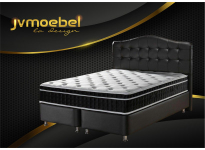 Bett Lieder Schlofkummer Miwwelen Luxus Modern Better Chesterfield Boxspring Neien