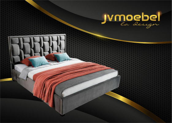 Blo Bett Designer-Schlofkummer Design Miwwelen Modern Luxus Better Gestell Neit