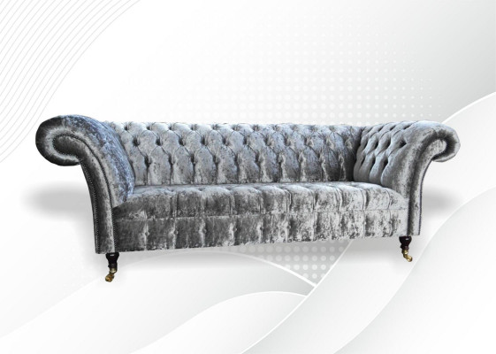 3-sëtzer Wunnlandschaft 3 Sëtzer Garnitur Design Sofa Couch Modern Couchen
