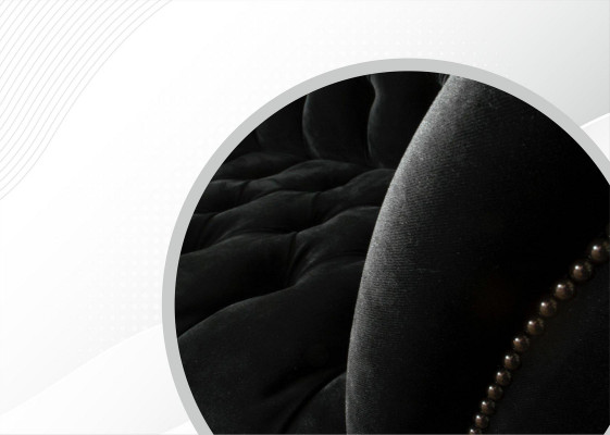 Chesterfield Zwëschesëtz Sofa 2 Sëtzer Klassesch Nei Couchen Sofas Polster Nei