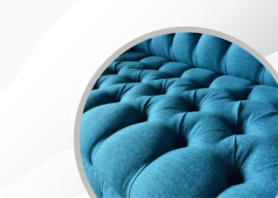 Design Couch Këssen Sofaen Stoff Modern Sofagarnitur 3-Sëtz Dräisëtzer Couches.