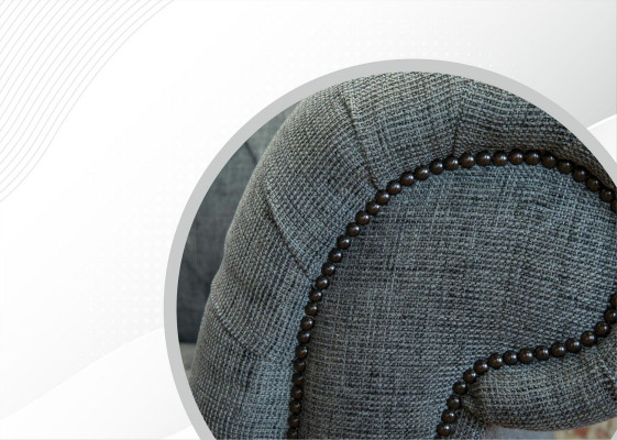 Chesterfield Design Luxus Polstersofa Canapé Sëtz Garnitur Lieder Textil Sofas