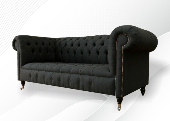 Design Canapé Canapéen Sofas Stoff Modern Sofagarnitur 3-sëtzer Dräistäizer Polster.