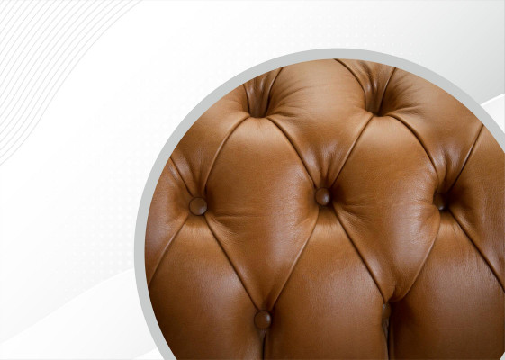 Sofa 2-Sëtzer Polster Designer Couchen Sofas Garnitur Ledersofa Zweisëtzer Nei