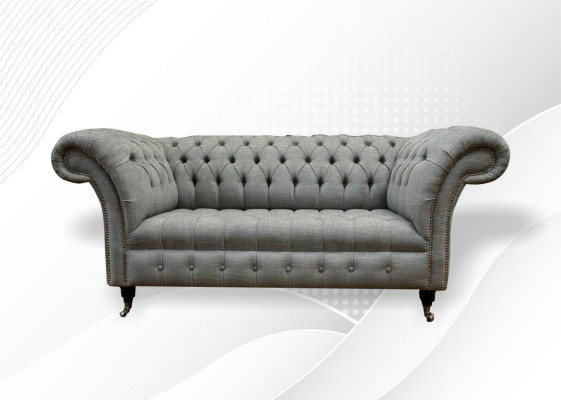 Lieder Sofa Couch Zweisëtzer Gro Ariichtung Lounge Club Sofasen Couchen 2 Sëtzer