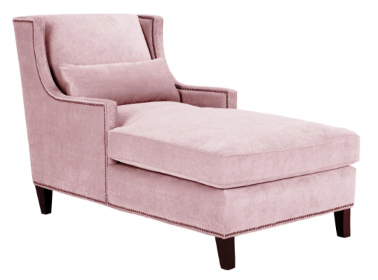 Chaiselongue Léin Miwwel Ottoman Wuonzëmmer Design Canapé Beige Stoff Léin