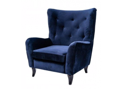 Sëtz Stoff Chesterfield Samett Miwwelen Wunnzëmmer Modern Couchen Blo