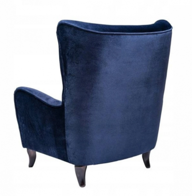 Sëtz Stoff Chesterfield Samett Miwwelen Wunnzëmmer Modern Couchen Blo