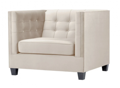 Sessel Modern Chesterfield Stoff Wäiss Kreativ Loft Miwwelen Nei Wunnzëmmer
