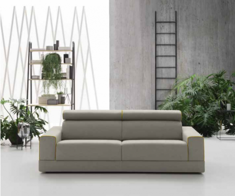 Design Gro Sofa 3 Sëtzer Wunnzëmmer Stoff Couch Sofa Polster Sofas alfitalia
