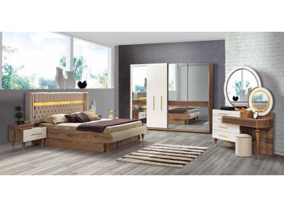 Stilvoll modern Schlofkummermiwwel-Set am luxuriéisen europäeschen Design