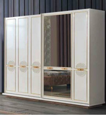 Exklusivt 5-Deeler Luxus-Schlofkummer-Set a Premium-Qualitéit