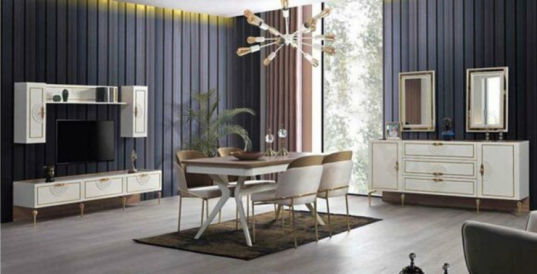 TV-Schaf Italienesch Miwwelen Wunnzëmmer Kommode Luxus Sideboard