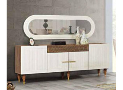 Kommodus Tiräng Holz Sideboard Spigel Massiv Kommoden Stuff