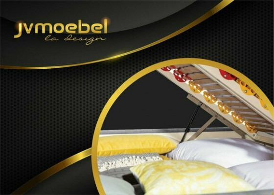 Komplett Schlofzëmmer Set Bett 2x Nuetsdësch 3 stéck. Sets Designer Luxus Better