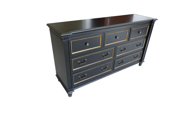Design Kommode Anrichte Säiteleikommode Schaf Regal Luxus Beliicht Wunnzëmmer