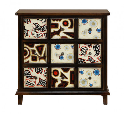 Designer Kommod Anrichte Low Board Schaf Wunnzëmmer Regal Luxus