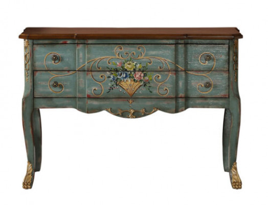 Antik Stil Miwwelen Anrichte Kommode Schaf Sideboard Konsoleschaf