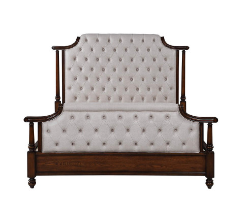 Bett 2x Nuetsdësch 3-Teile-Schlofzëmmer Set Better nei Luxus Chesterfield 180x200