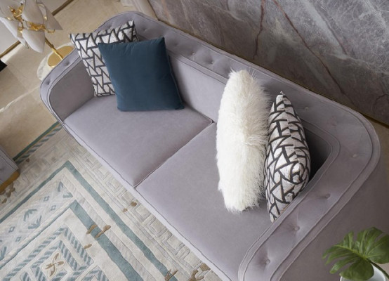 3+2+1 Sëtzer Canapéset Design Canapéë Polster Couchen Textil Modern Relax